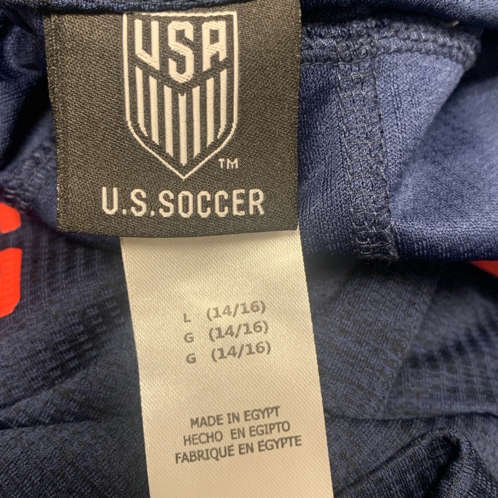 US Soccer Hoodie Jacket, Official USA Soccer Hoodie for Youth YL 14-16 - Picture 3 of 4
